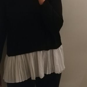Fever Size L Tunic Sweater w/ Underlay